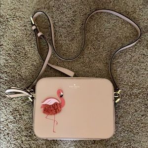 👛SOLD👛Kate spade flamingo cross body